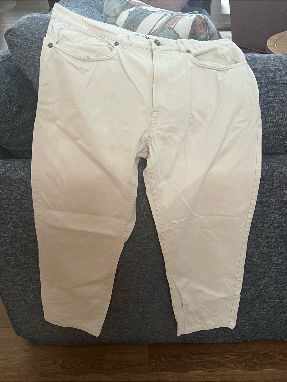 Cream  Straight Leg Jeans